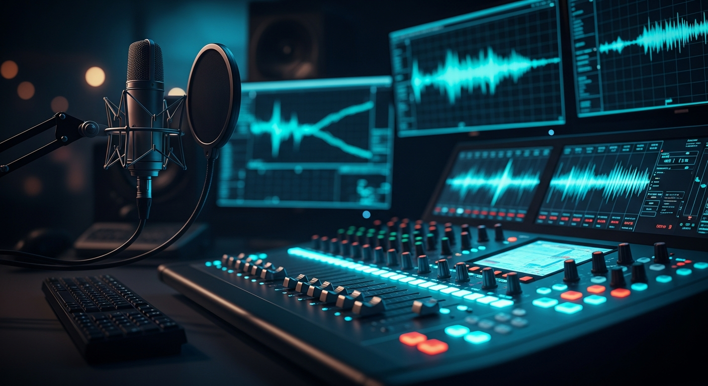 AI voice generator tools tested side by side in 2026 — waveform comparison