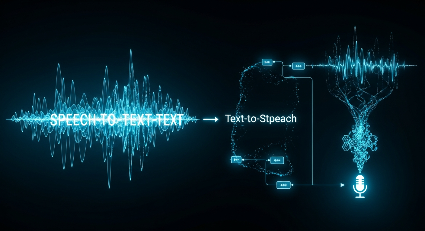 AI voice generation workflow integrated into modern content production pipeline 2026
